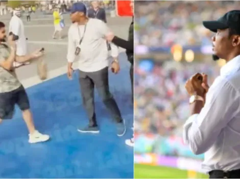 Eto'o ofrece disculpas por patear a un aficionado Youtuber