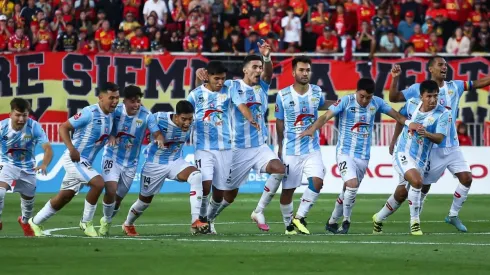 Magallanes celebrando el título de Copa Chile