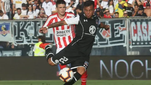 José Aguilera jugando por Colo Colo