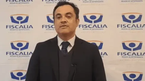 José Troncoso, vocero de la Fiscalía Regional de Antofagasta.