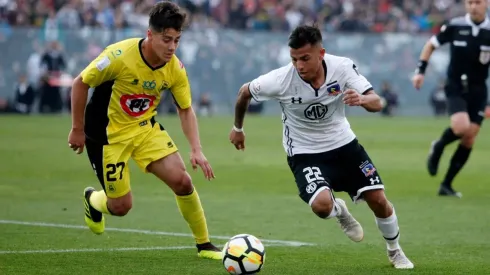 José Aguilera jugando por Colo Colo