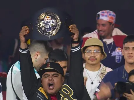 Aczino se convierte en el primer tricampeón de la Internacional Red Bull Batalla