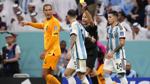 Mateu Lahoz en el Argentina Paises Bajos