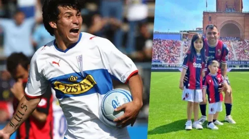 Gary Medel está feliz con su familia en Bologna y los hinchas de la UC deberán tener paciencia