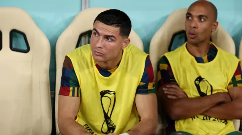 Cristiano nuevamente en la banca de Portugal.