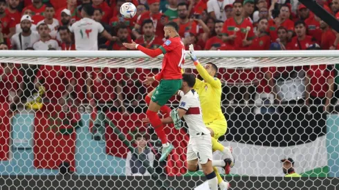 En-Nesyri se lució con su brinco ante Portugal