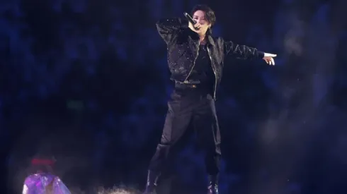 Jungkook, el integrante de BTS estuvo presente en la inauguración del mundial.
