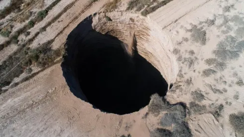 El socavón de Tierra Amarilla apareció en julio pasado.