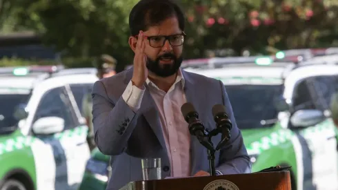 Boric presenta proyectos "para combatir el crimen organizado"