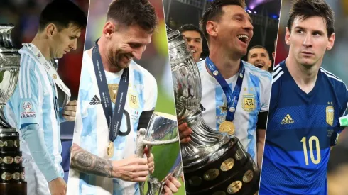 Messi ganó sus dos primeros títulos con Argentina luego de dolorosas derrotas.