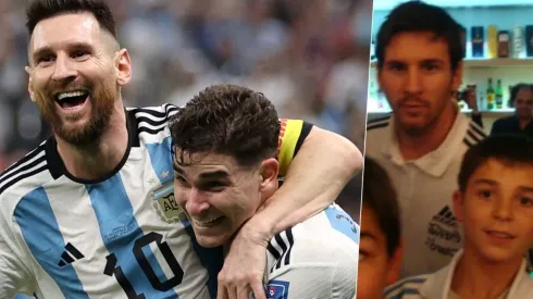 Once años de diferencia entre ambas fotos.