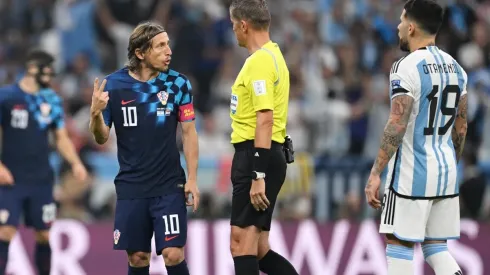 Modric se quejó del arbitraje