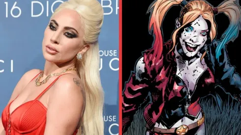 Lady Gaga y la versión en los cómics de Harley Quinn.