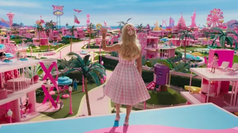 Margot Robbie como Barbie en la película de Greta Gerwig.