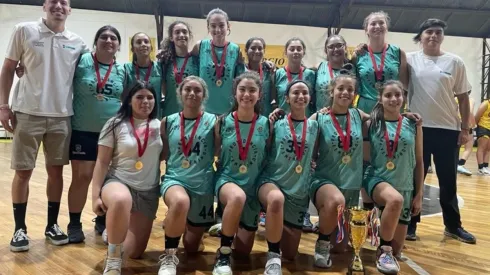 Club Providencia se queda con el título Sub 15 de la Liga de Básquetbol Femenino Femicentro.