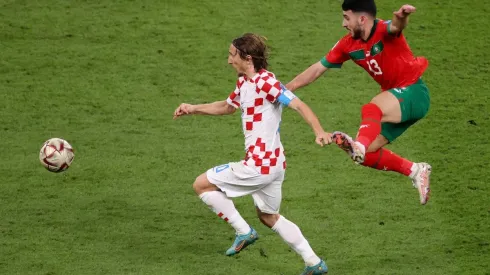 Luca Modric vuelve a ser fundamental en la selección de Croacia en el Mundial.