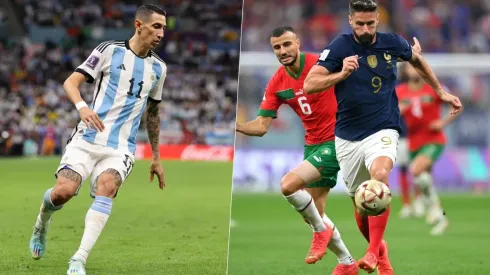 Di María y Giroud serán titulares en la final de Qatar 2022