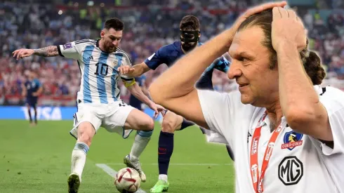 Aníbal Mosa avisó, entre risas, que está en Qatar para ir por el fichaje de Messi a Colo Colo.