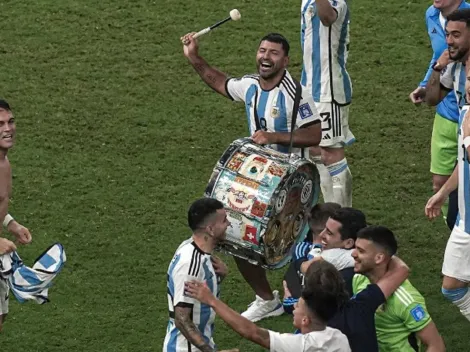 El Kun toca el bombo y bautiza con un apodo gracioso a Camavinga