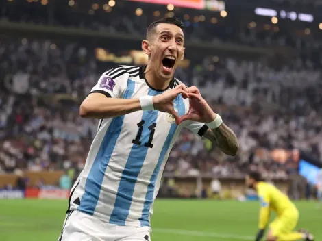 Di María anota en una final y se consagra como amuleto