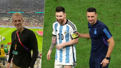 Liberman ahora aplaude a Messi y Scaloni