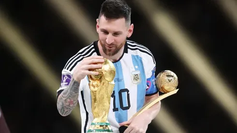 Messi corona su carrera con el título de campeón del Mundo.
