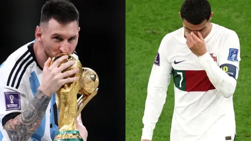 Messi y Cristiano Ronaldo tuvieron una dispar presentación en Qatar 2022.