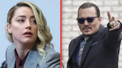 Amber Heard y Johnny Depp.