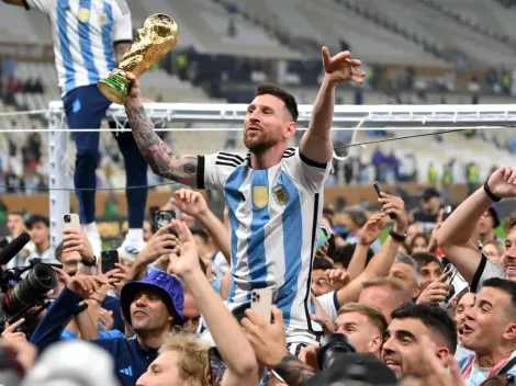 Campeón del mundo baja del podio del mejor de la historia a Messi