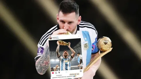 Messi ahora es récord en Instagram.