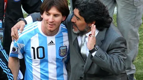 Messi no se olvidó de Maradona tras el título en Qatar 2022