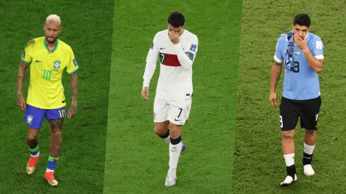 Neymar, Cristiano Ronaldo y Luis Suárez quedaron en deuda, entre otros, en Qatar 2022.