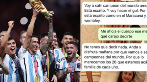 Ángel di María cumplió la profecía: salir campeón del mundo en Qatar 2022 con Argentina.