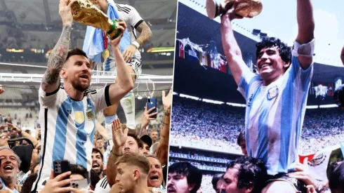 Caamaño se la juega: Lionel Messi o Diego Maradona tras Argentina campeona de Qatar 2022.