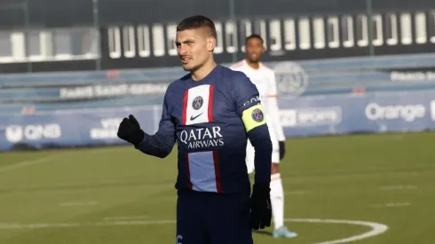 Verratti portó la jineta en el duelo amistoso anterior del PSG.