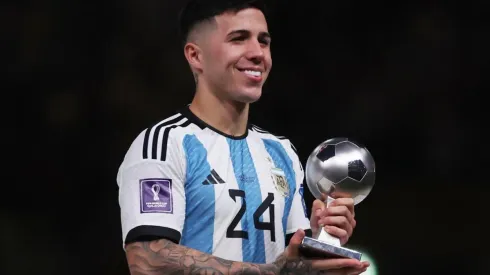 Enzo Fernández elegido como el Mejor Jugador Joven de la Copa del Mundo