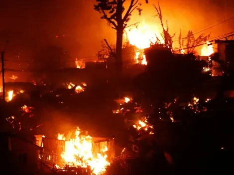 ¿Cómo está el tiempo en Viña del Mar para apagar el incendio?