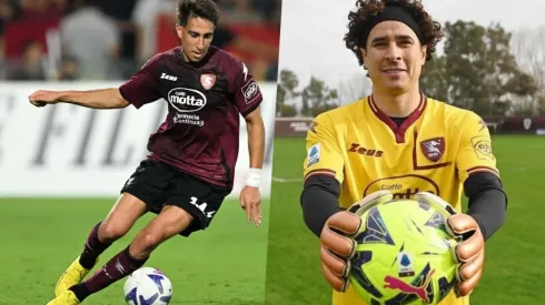 Valencia y Ochoa ahora son compañeros en el fútbol italiano.