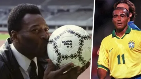 Pese a las diferencias, Romario dedicó sentidas palabras para Pelé.