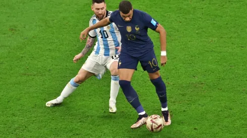 Messi y Mbappé se enfrentaron por segunda vez en una final de la Copa del Mundo