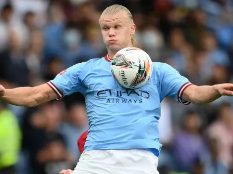 Haaland supera goles de su padre en Premier con 167 partidos menos