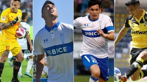 Fabián Cerda, Byron Nieto, Alfonso Parot y Joe Abrigo