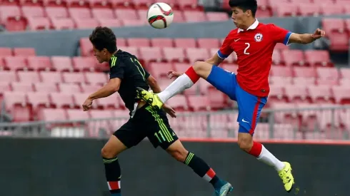 Simón Ramírez jugando por Chile Sub 17