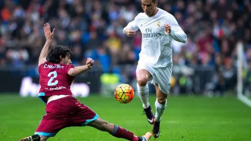 Cristiano Ronaldo en el Real Madrid durante 2015, el año que lanzó la declaración que hoy le sacan en cara por su fichaje en Al Nassr de Arabia Saudita.