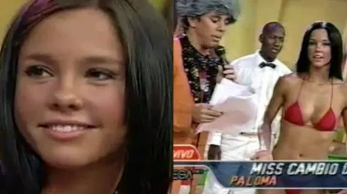 Paloma Fiuza, la Pops, en la época de Mekano al aire.