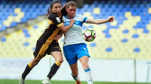 Fernández Vial y la Universidad Católica en el estadio Ester Roa Rebolledo