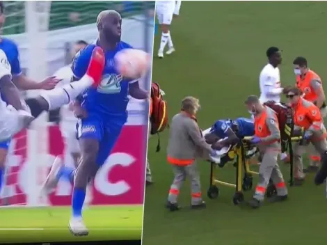 La criminal entrada de Bailly que deja al Marsella con uno menos