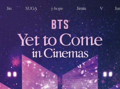 Conoce la fecha de estreno para Chile de BTS Yet to Come in Cinemas