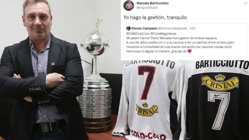 Barti tuvo un lindo gesto con un exfutbolista