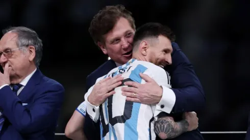 Domínguez espera que Messi juegue alguna vez la Copa Libertadores